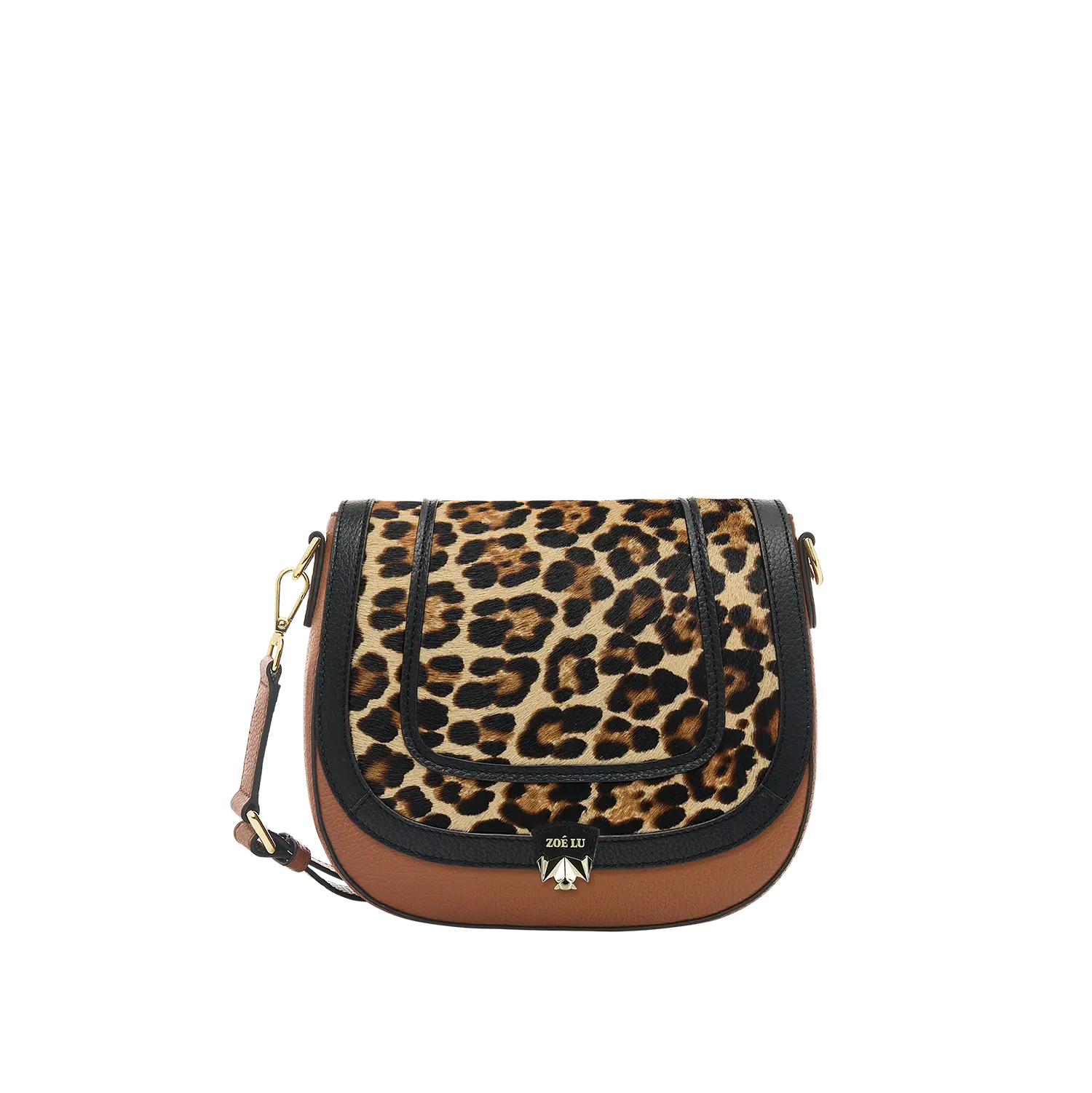 Wechselklappe - Roar Love - schwarz-braun