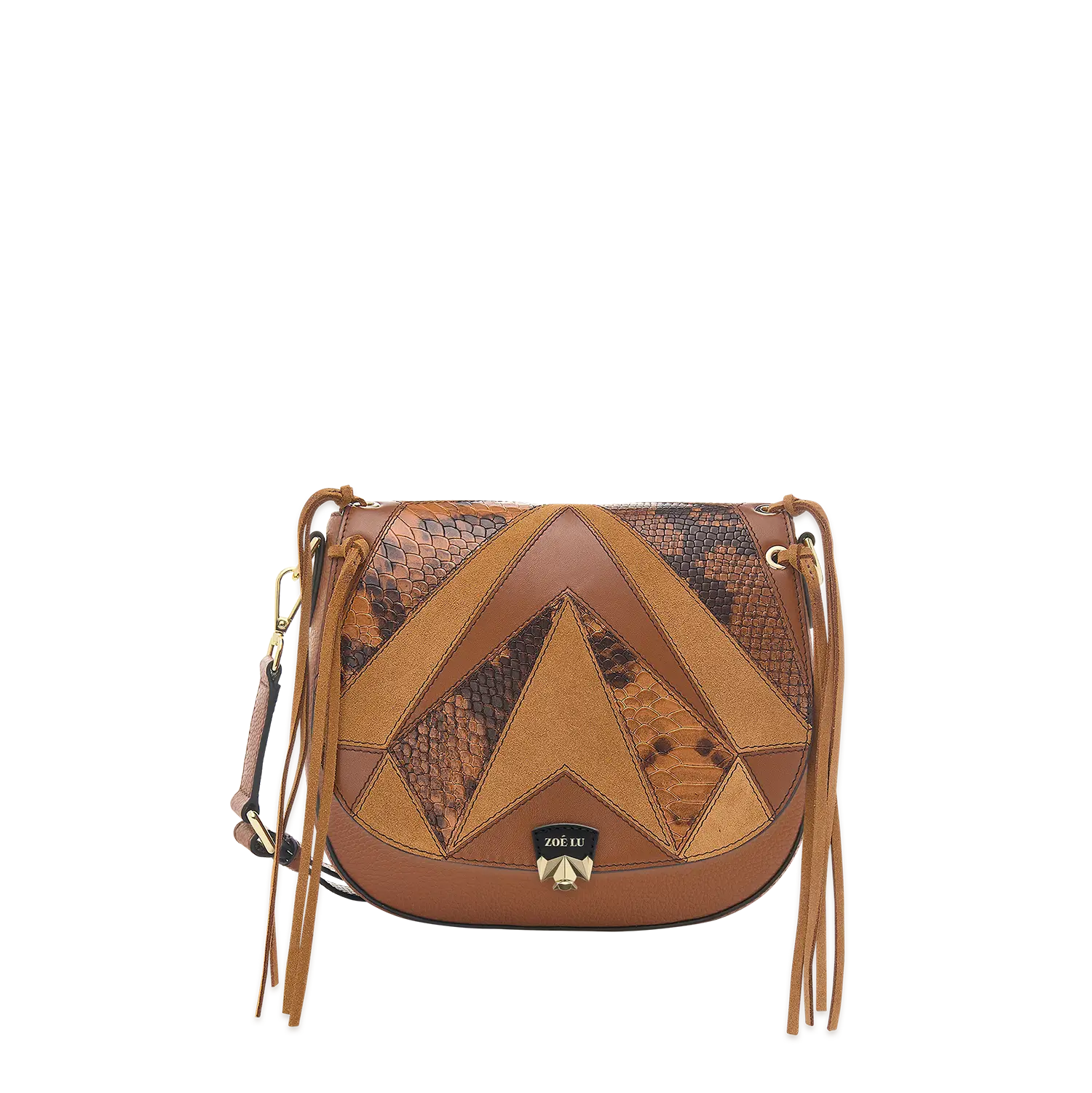 Wechselklappe - Saddle Up - cognac