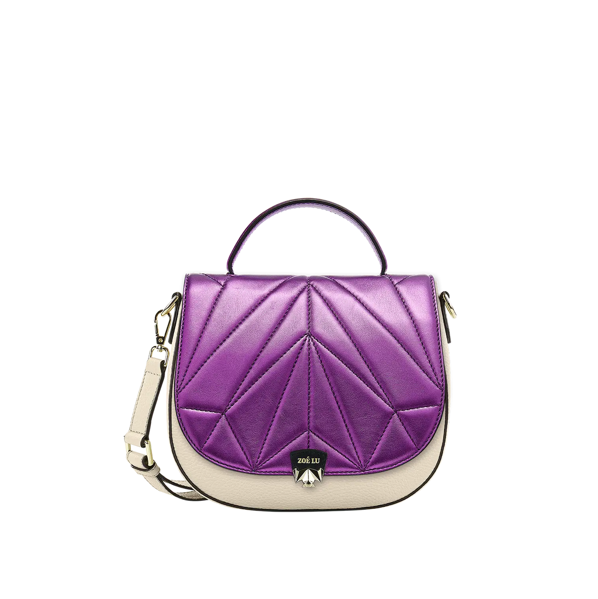 Wechselklappe - Kinda Hypnotised - lila-metallic