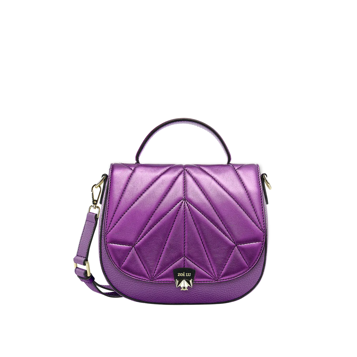 Wechselklappe - Kinda Hypnotised - lila-metallic