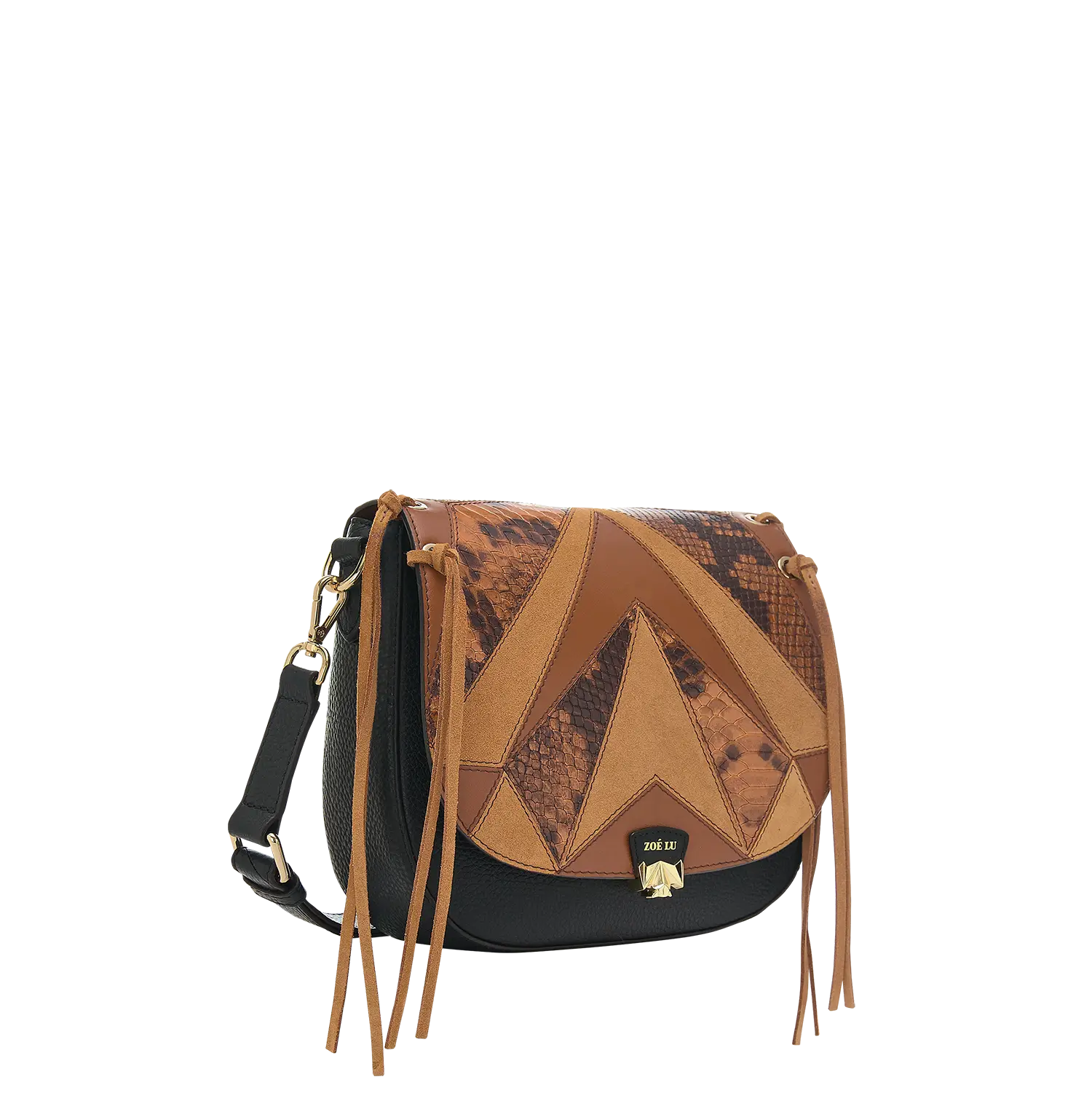 Wechselklappe - Saddle Up - cognac