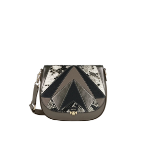 Wechselklappe - Freaky Friday - taupe-metallic