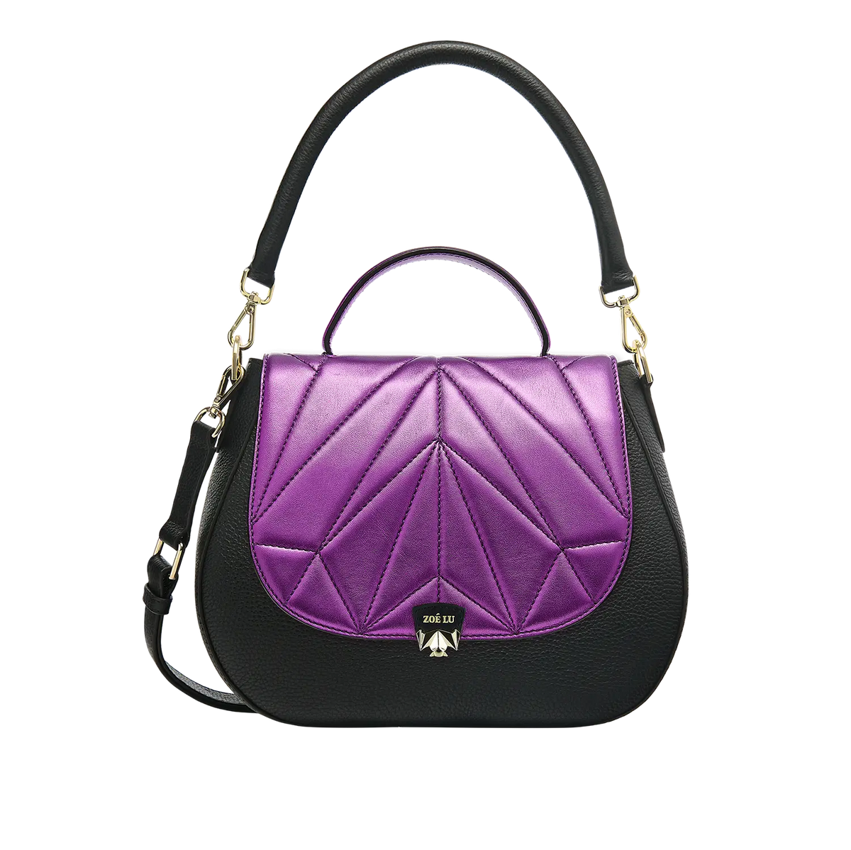 Wechselklappe - Kinda Hypnotised - lila-metallic