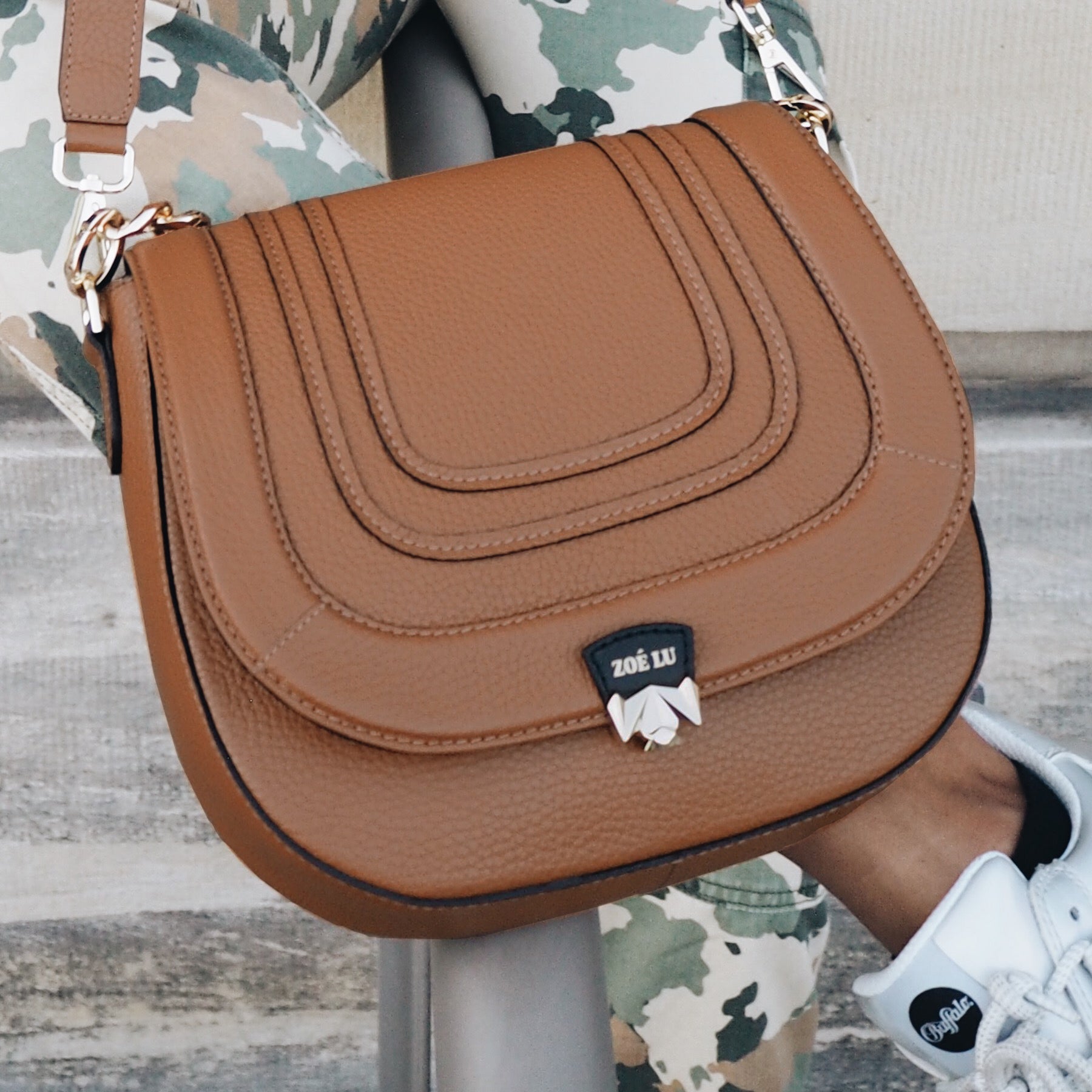 Wechselklappe - Free Spirit - cognac