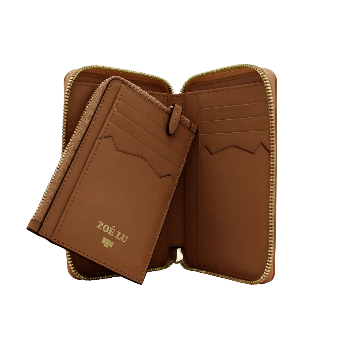 Geldbörse - One For The Money - cognac