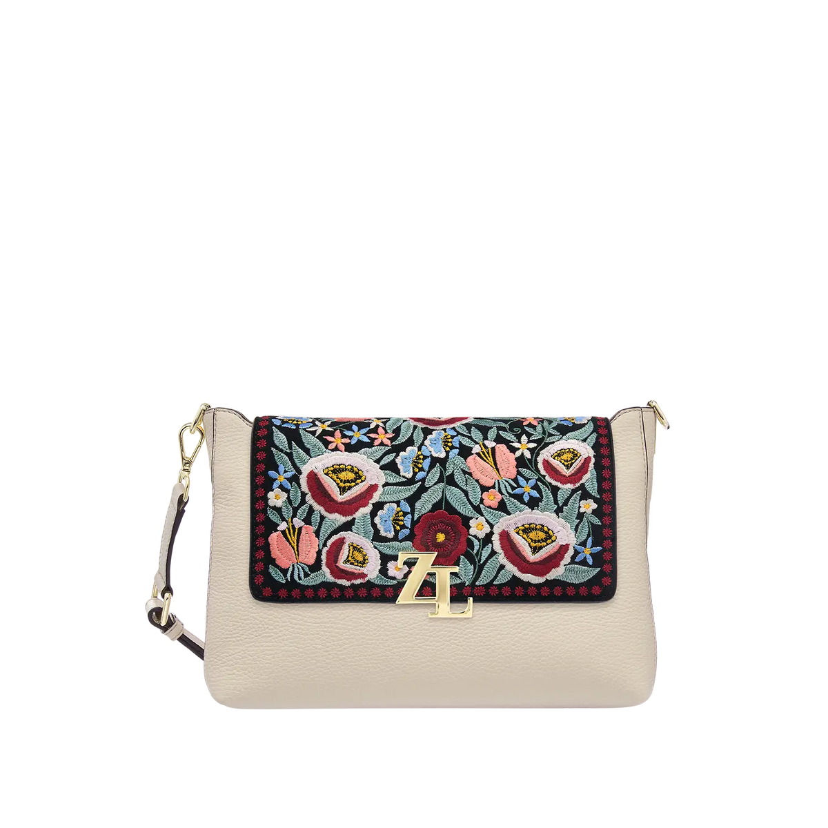 Wechselklappe - Romance Issue- schwarz-bunt