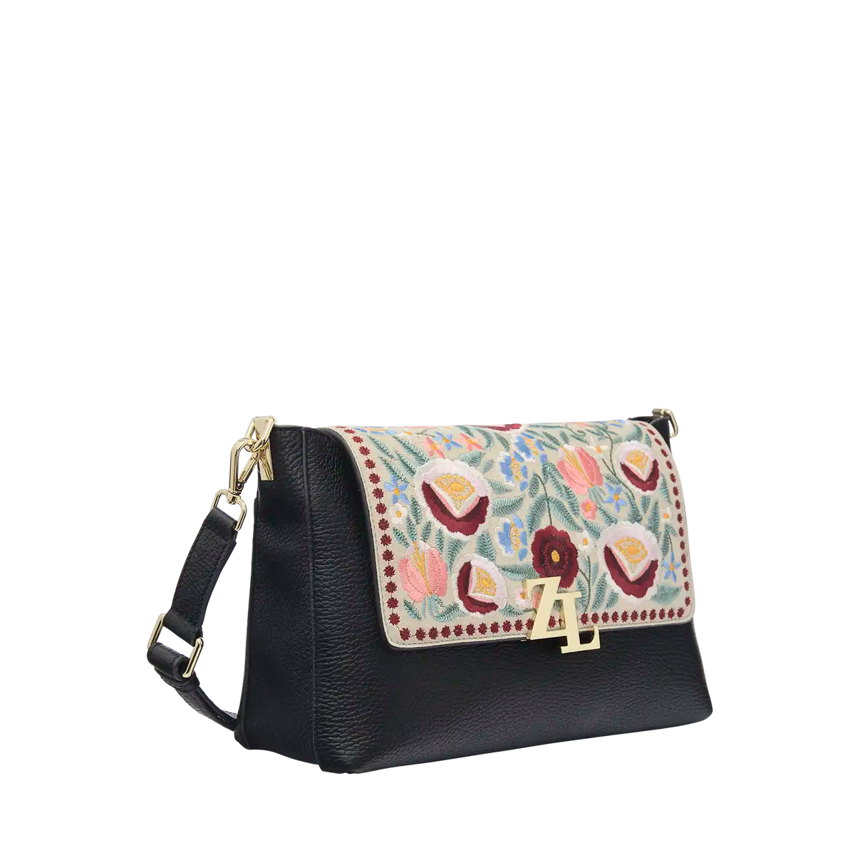 Wechselklappe - Blossom Days - creme-bunt