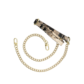 Kettenriemen - Chain Gang - off-white/gold