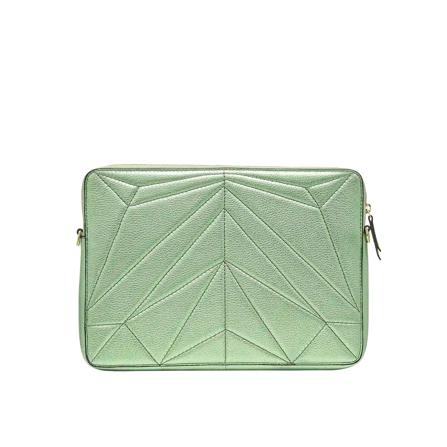 Laptop Sleeve 13/14" - Work it - gruen-metallic