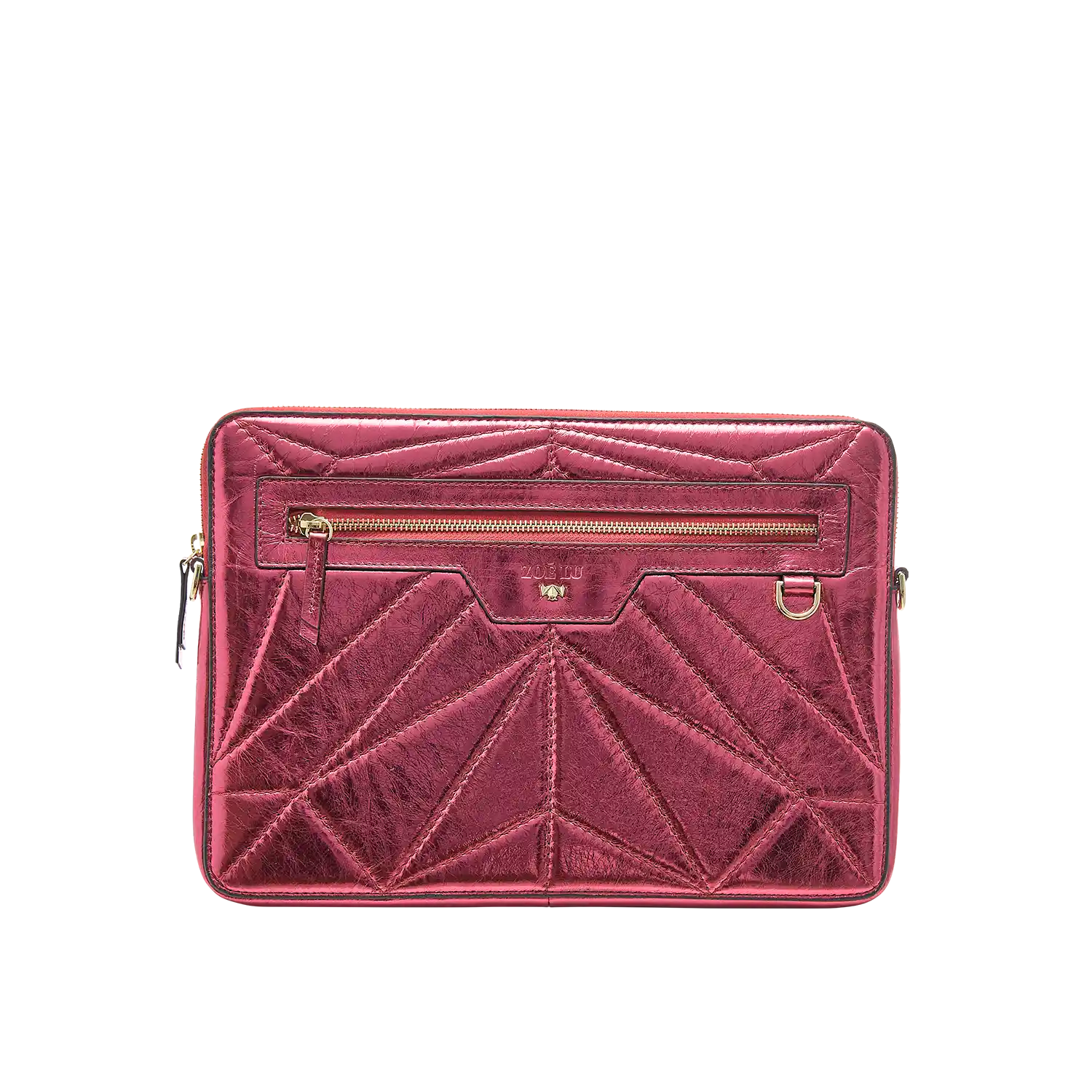 Laptop Sleeve 13/14" - Work it - pink - metallic