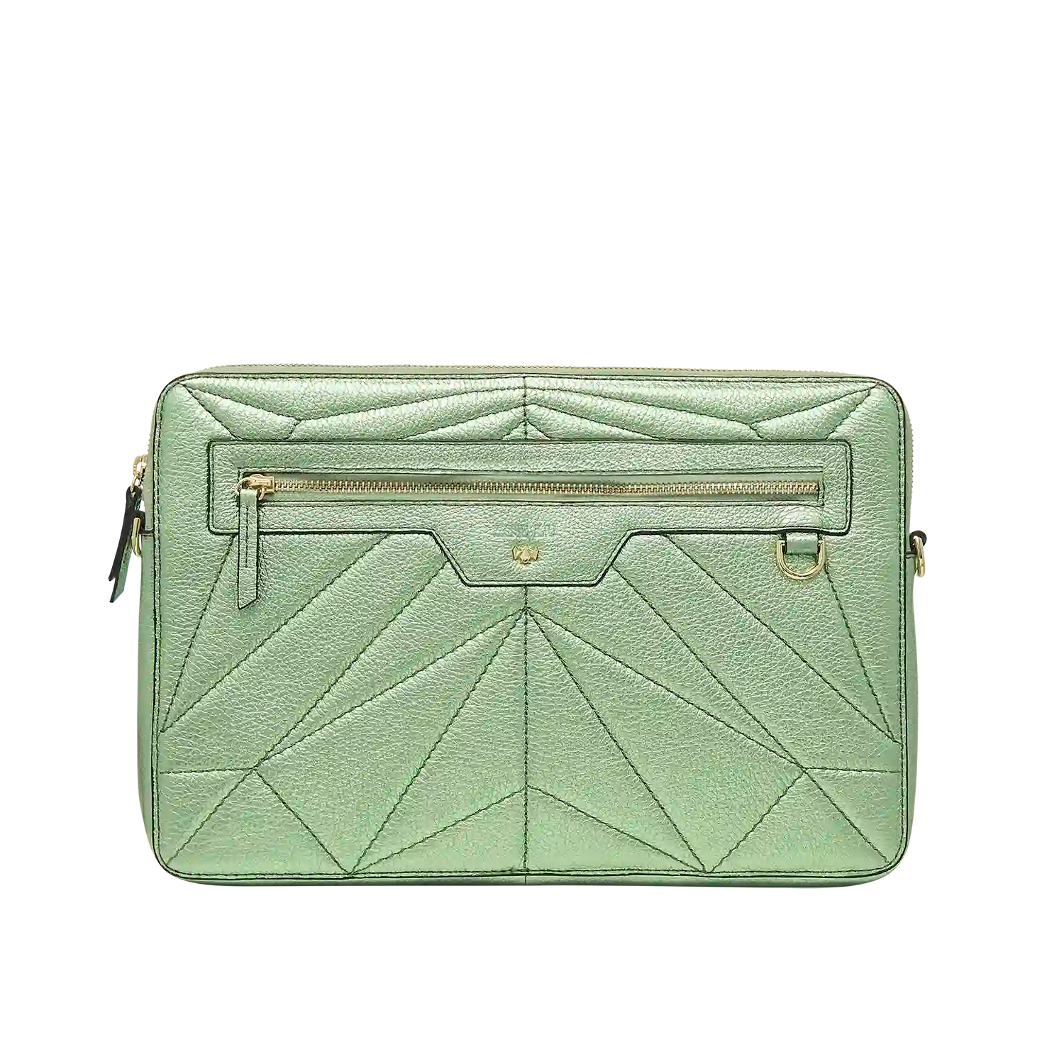 Laptop Sleeve 15/16" - Work it - gruen-metallic