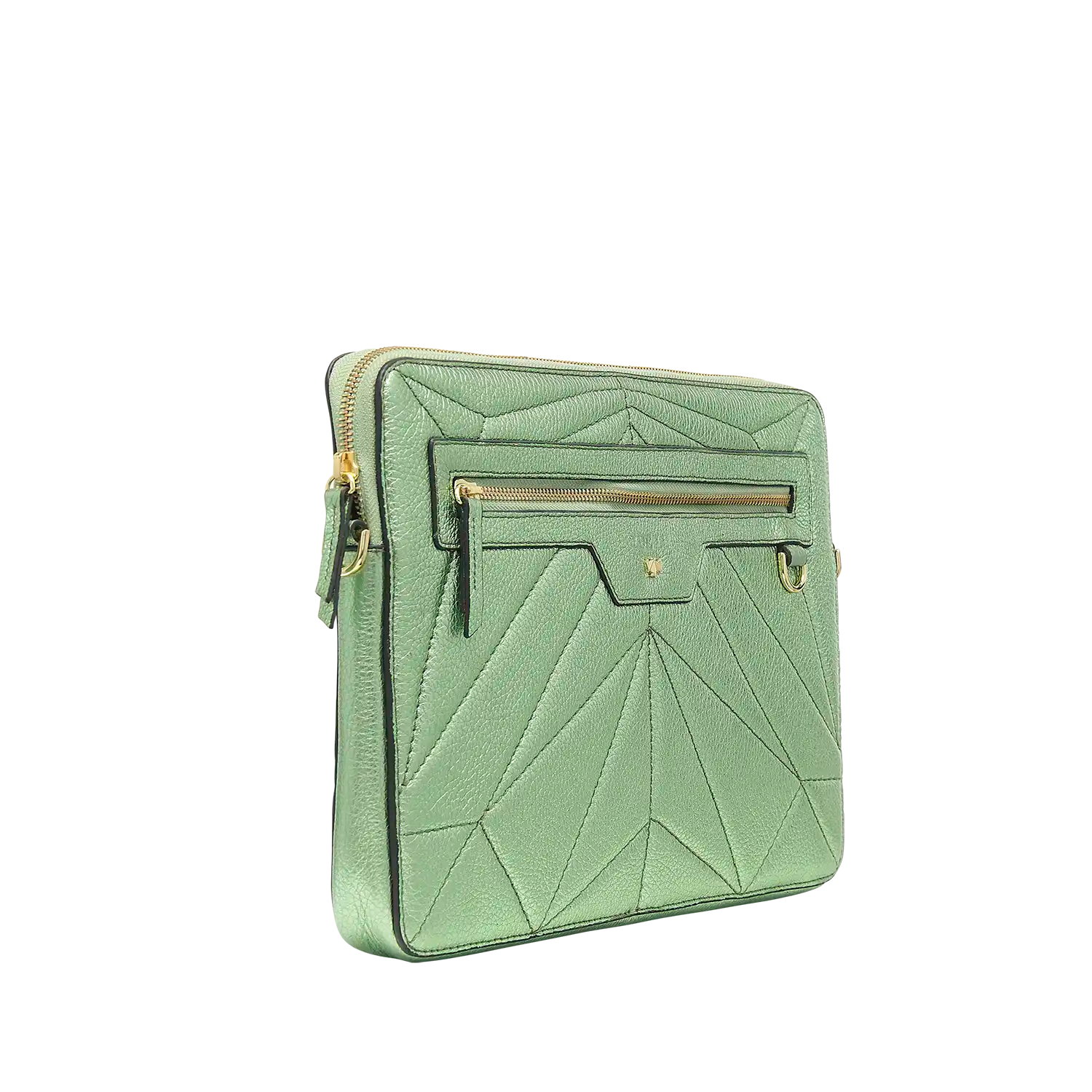 Laptop Sleeve 15/16" - Work it - gruen-metallic