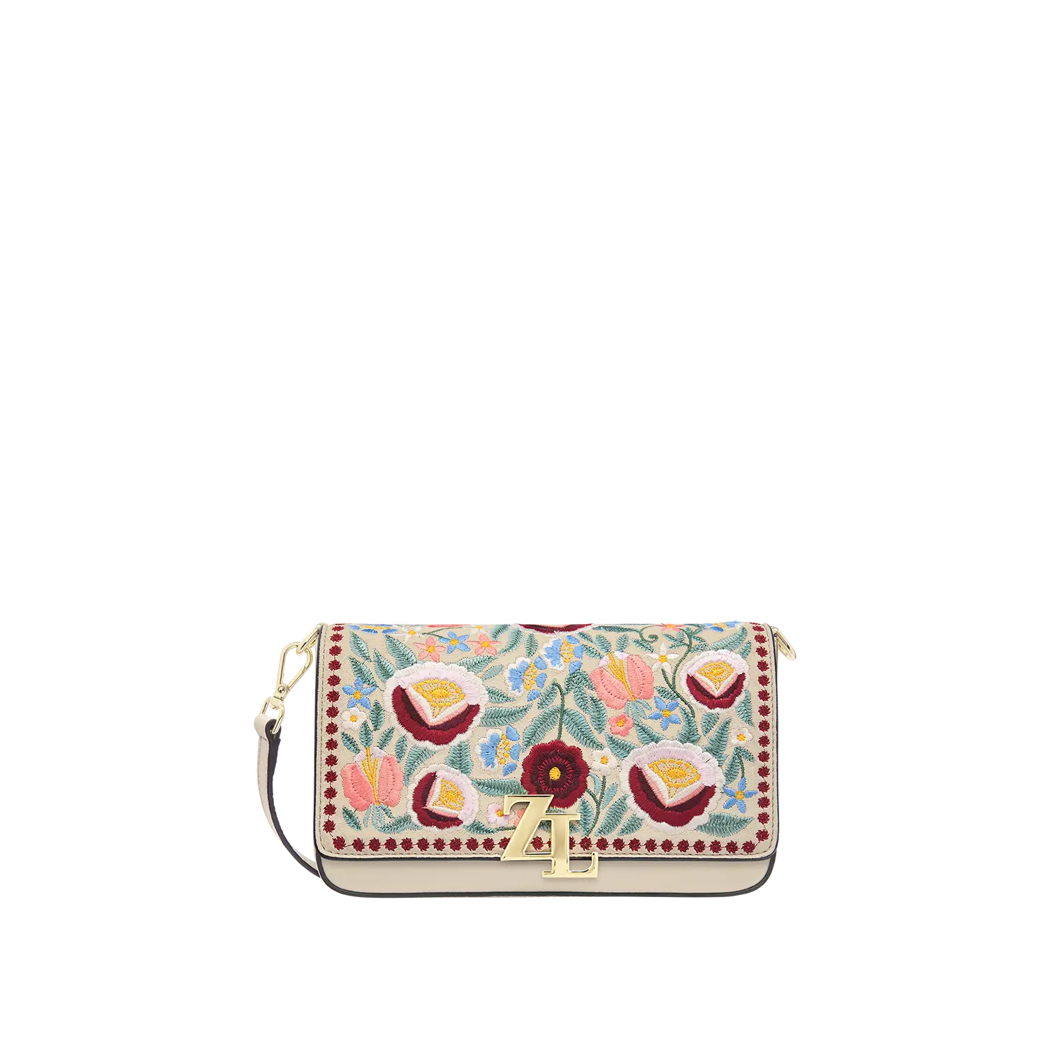 Wechselklappe - Blossom Days - creme-bunt