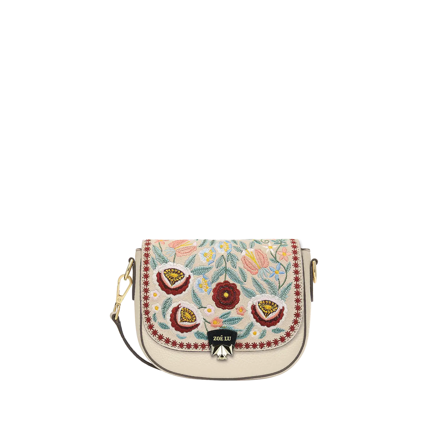 Wechselklappe - Mini Innocent Bloom - creme