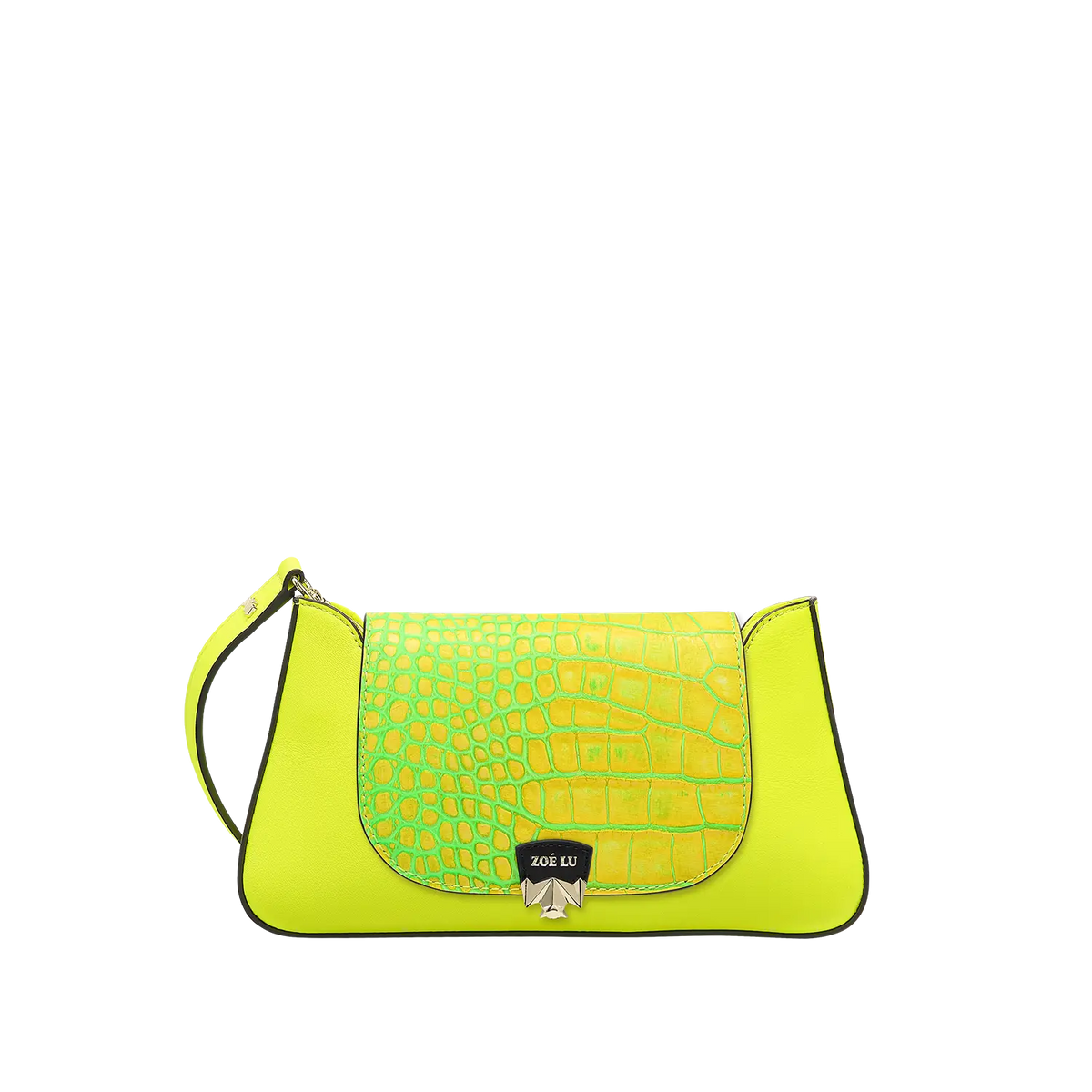 Wechselklappe - Mini Lemon Splash - gelb-gruen