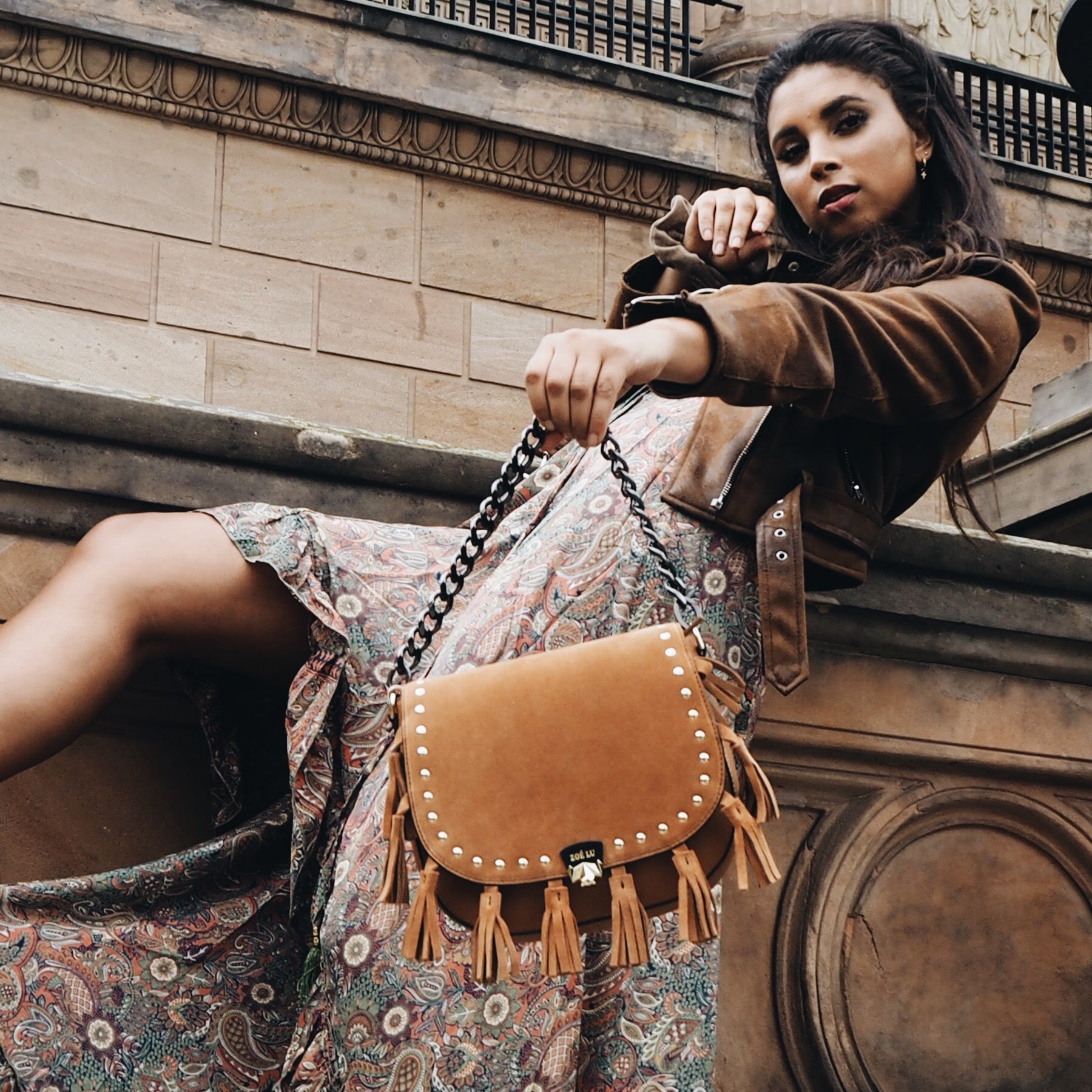 Wechselklappe - Bohemian Too - cognac