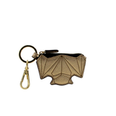 Schlüsselanhänger - Zip it Bat - gold