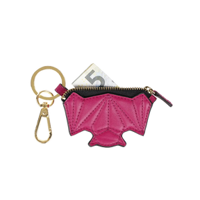 Schlüsselanhänger - Zip it Bat - pink