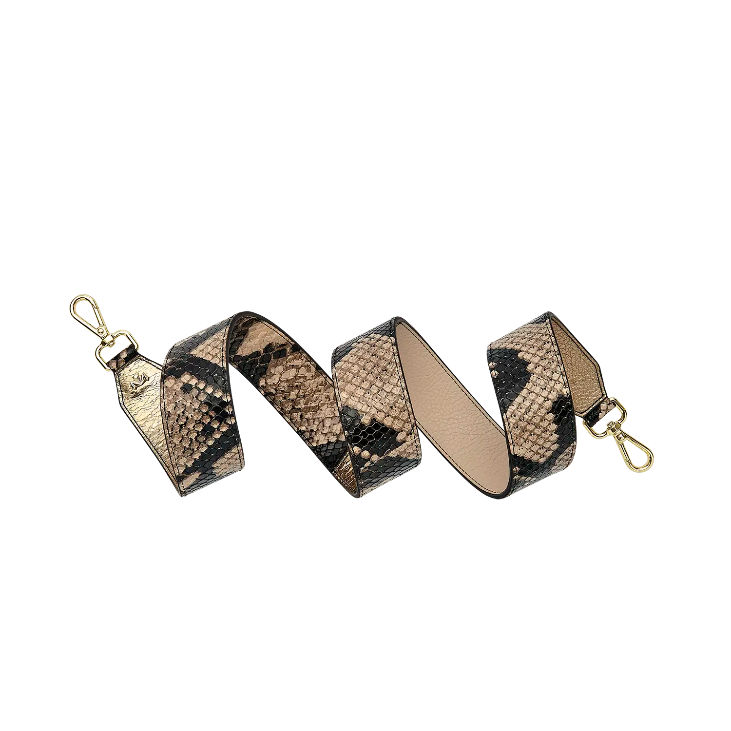 Schulterriemen - Golden Turn Over - gold-metallic