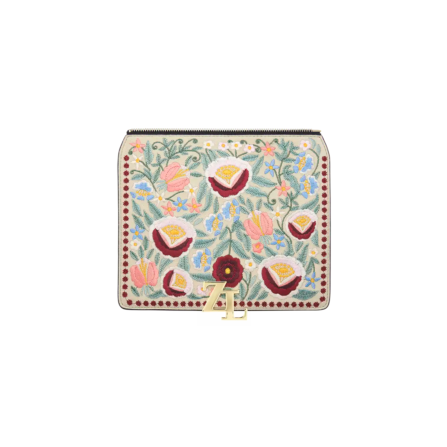 Wechselklappe - Blossom Days - creme-bunt