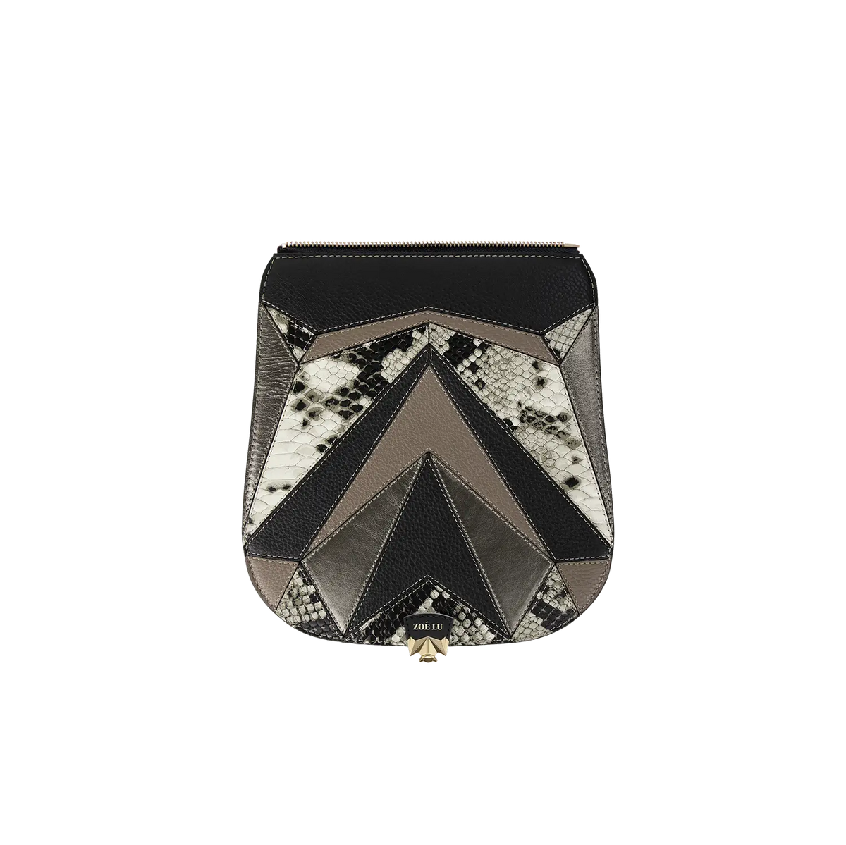 Wechselklappe - Freaky Friday - taupe-metallic