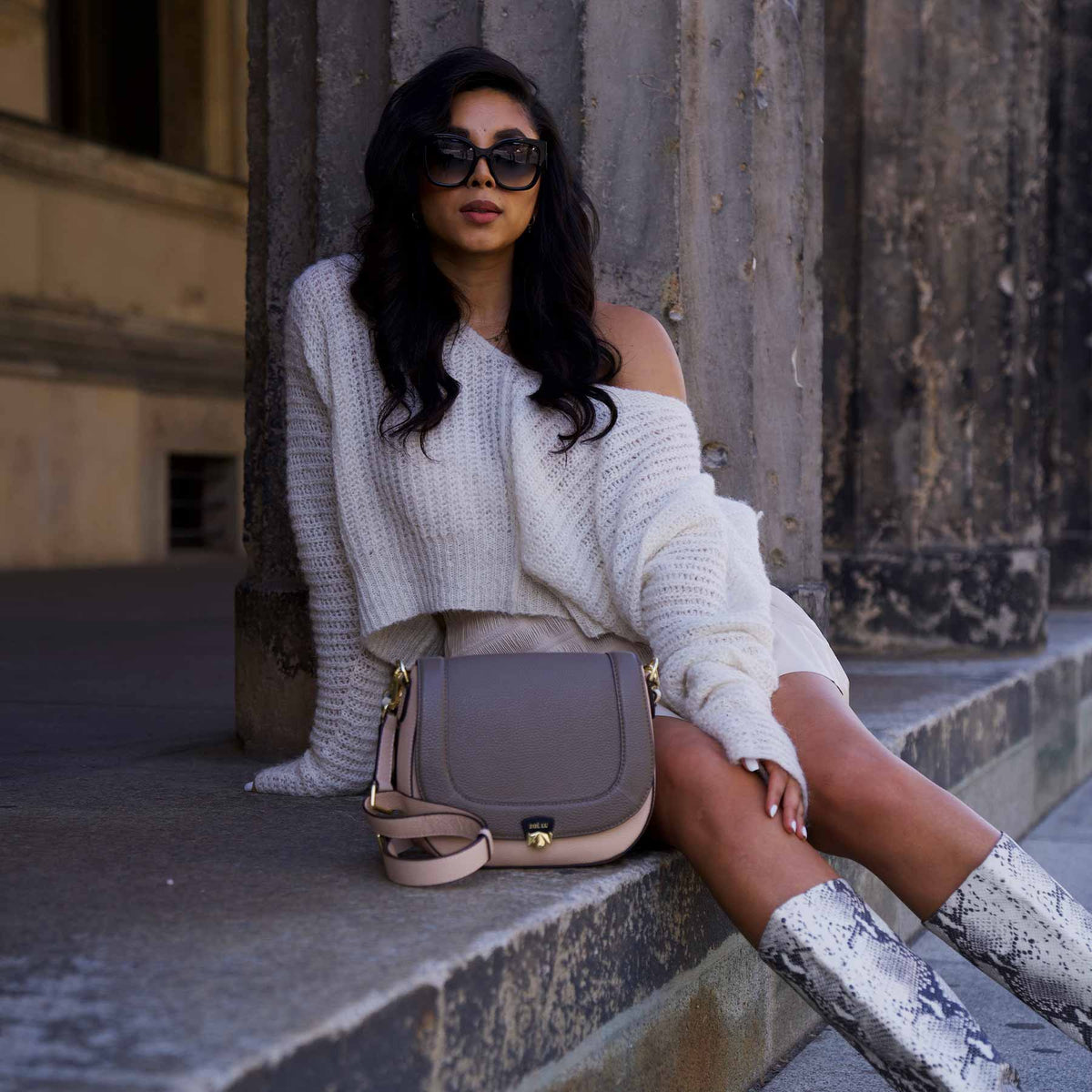 Wechselklappe - Monday Morning - taupe